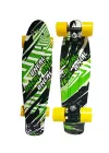 Пенні борд скейтборд Penny Board Fish Skateboards 22" ABEC-7 з колесами, що світяться