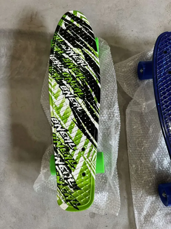 Пенні борд скейтборд Penny Board Fish Skateboards 22" ABEC-7 з колесами, що світяться