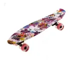 Пенні борд скейтборд Penny Board Fish Skateboards 22" ABEC-7 з колесами, що світяться