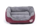 Лежанка - пуф для котів та собак Червона M(47*35см)