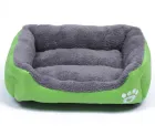 Лежанка - пуф для котів та собак Салатова M(47*35см)