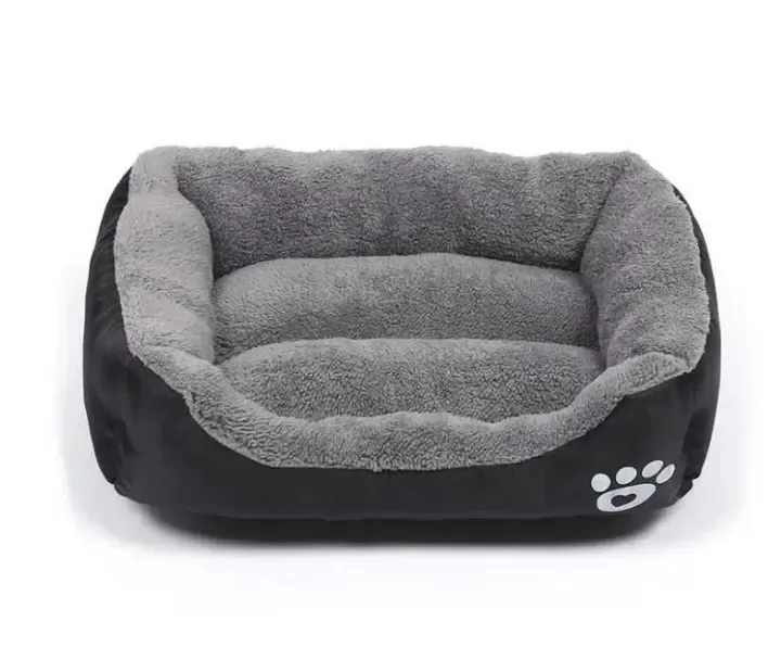 Лежанка - пуф для котів та собак L(67*55см) Чорна