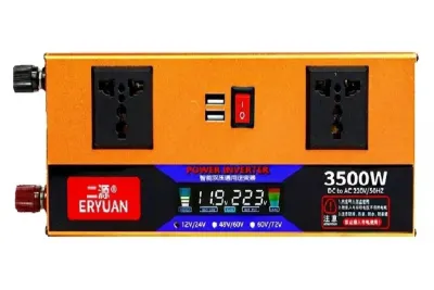 Перетворювач напруги з 12V/24V 220V 3500W LCD SMART (EY3500W)