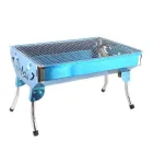 Переносний мангал з гратами для шашлику та гриля GP-4274 48*33*29cm