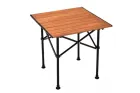 Стіл квадратний STD-07 складаний у чохлі, метал+пластик Д530*Ш510*В500мм коричневий