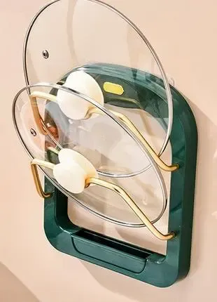 Тримач для кришок на стіну, Kitchen Pot Cover Rack / Підставка для кришок каструль