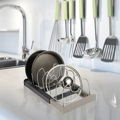 Тримач для посуду розсувний  30.5 - 56 см