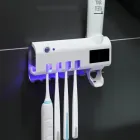Тримач-диспенсер для зубної пасти та щіток Toothbrush sterilizer автоматичний