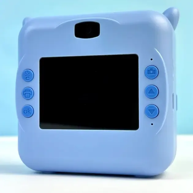 Дитяча фотокамера D2 з передньою камерою, функцією друку, підтримкою картки пам'яті та MP3