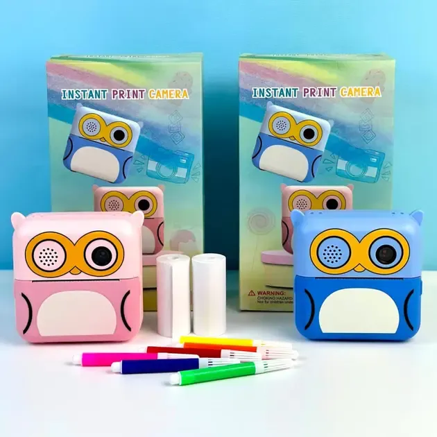 Дитяча фотокамера D2 з передньою камерою, функцією друку, підтримкою картки пам'яті та MP3