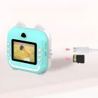 Дитяча камера миттєвого друку з термопринтером/Цифрова фотокамера/Дитячий термопринтер з камерою та іграми