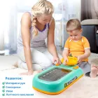 Дитяча машинка автотренажер для дітей, Настільна гра-симулятор водіння з іграшковими гонками