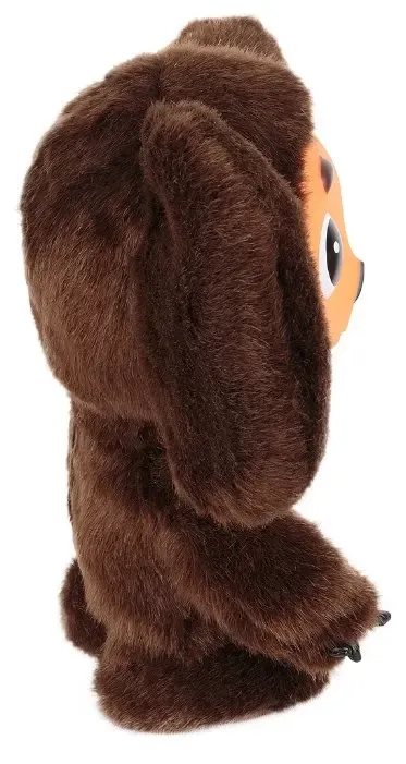 Дитяча м'яка іграшка Чебурашка 25 см плюшева подушка обіймашка з великими очима та вухами Kawaii baby kids