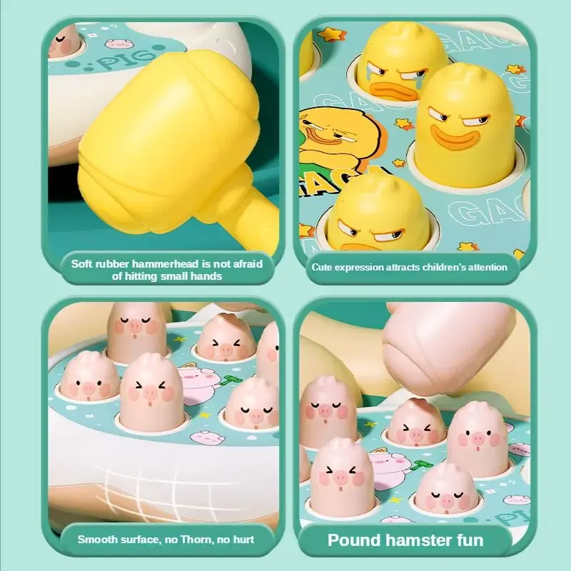 Дитяча розвиваюча іграшка для малюків "Слови качку"