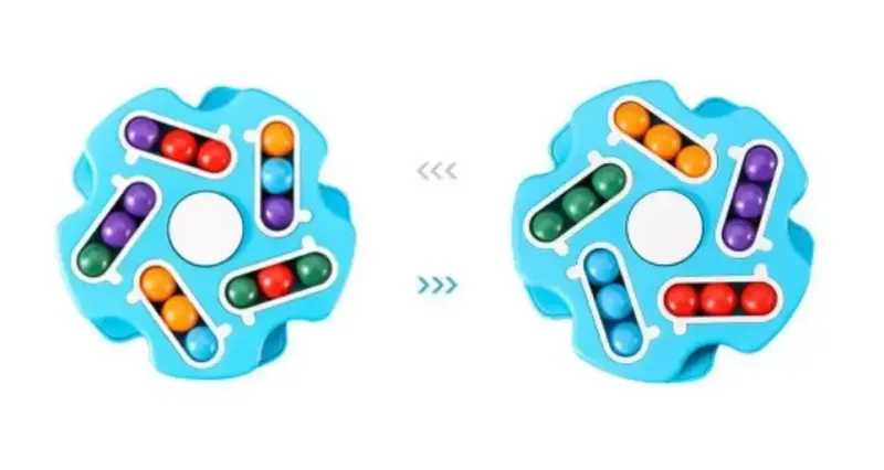 Дитячий розвиваючий чарівний спинер, що обертається, головоломка антистрес