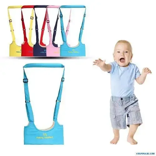 Дитячі віжки під руки ходунки Walking Assistant Moby Baby