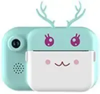 Дитячий фотоапарат C11 з екраном моментального друку фото "Ріжки"