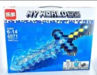 Дитячий конструктор Minecraft MyWorld діамантовий меч Майнкрафт з підсвічуванням 1441 деталь конструктор