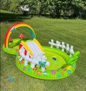 Дитячий надувний ігровий центр Intex 57154 Мій сад 290х180х104 см
