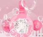 Дитячий кулемет генератор мильних бульбашок від батарейок Bubble machine toy