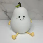 Дитячий світильник нічник акумуляторний силіконовий "Груша" LED L40