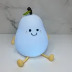 Дитячий світильник нічник акумуляторний силіконовий "Груша" LED L40