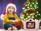 Дитячий цифровий фотоапарат Smart Kids Kitty з 2" екраном 20Мп у силіконовому чохлі "Кішечка" із вбудованими іграми
