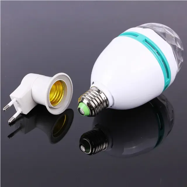 СВІТОДІОДНА ДИСКО-ЛАМПА з патроном LED MINI PARTY