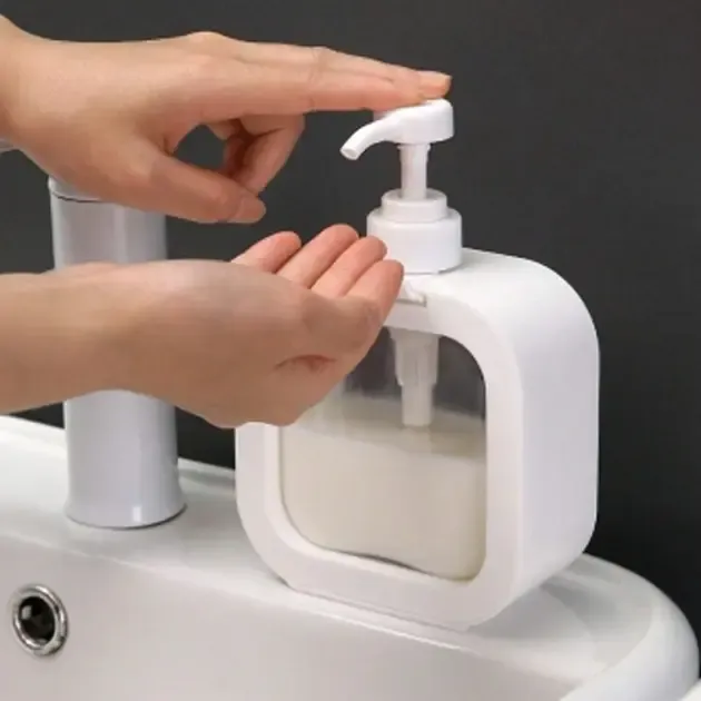 Дозатор для рідкого мила 300 мл, LY-627 / Диспенсер для мила / Дозатор для кухні / Дозатор для миючого