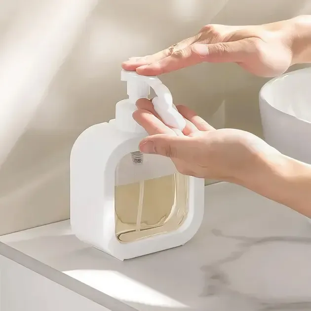 Дозатор для рідкого мила 300 мл, LY-627 / Диспенсер для мила / Дозатор для кухні / Дозатор для миючого