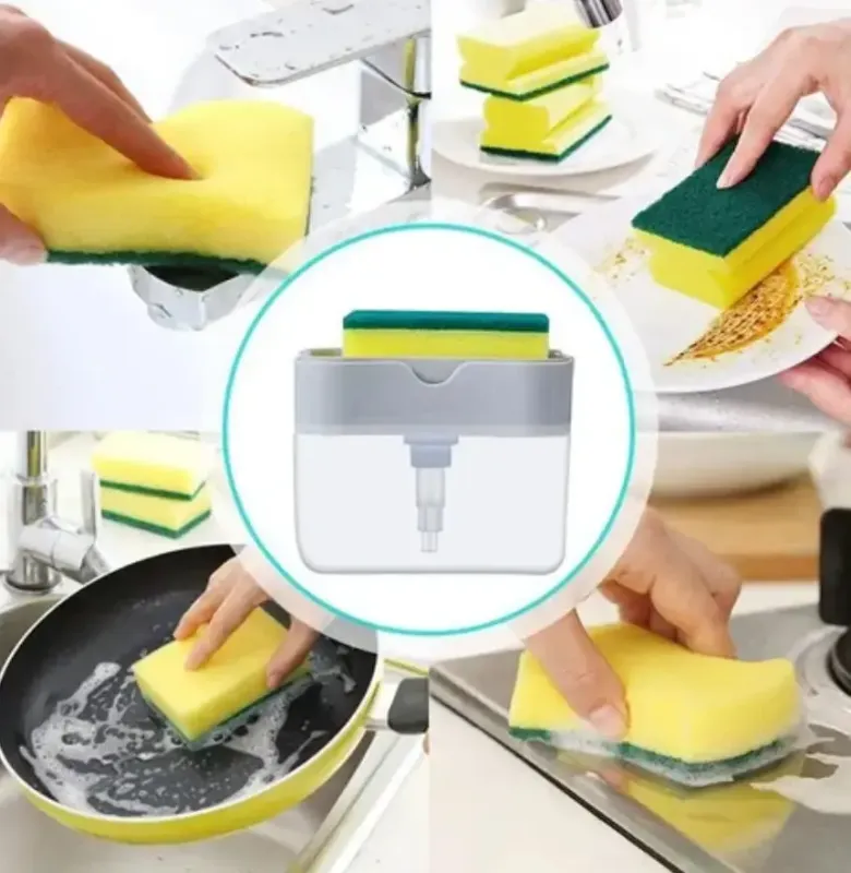 Дозатор Мила Soap Pump Sponge Caddy (0115)