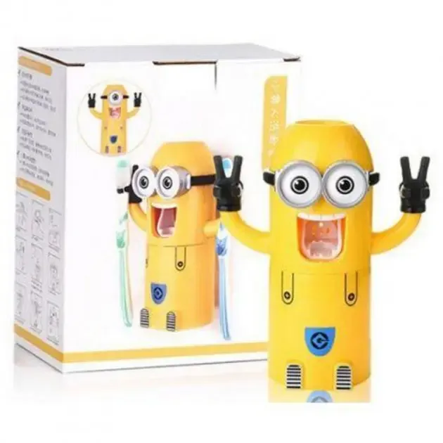 Дозатор зубної пасти Міньйон Brush Holder