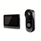 Дверний дзвінок з бездротовою камерою та екраном Wi Fi Smart X8 відеодомофон для дому з нічним баченням