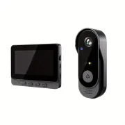 Дверний дзвінок з бездротовою камерою та екраном Wi Fi Smart X8 відеодомофон для дому з нічним баченням