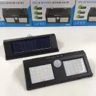 Подвійний Світильник сонячна панель із датчиком руху Solar Sensor Wall Light 1626A