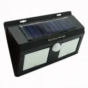 Подвійний Світильник сонячна панель із датчиком руху Solar Sensor Wall Light 1626A