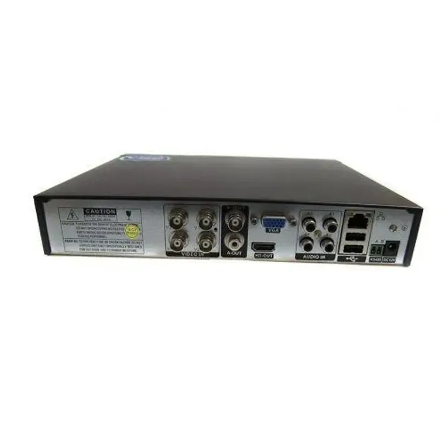 DVR реєстратор BNC/V-OUT 4 канальний UKC CAD 1204 AHD 4 cam чорний