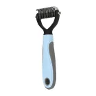 Двосторонній гребінець для вичісування вовни котів та собак AND217