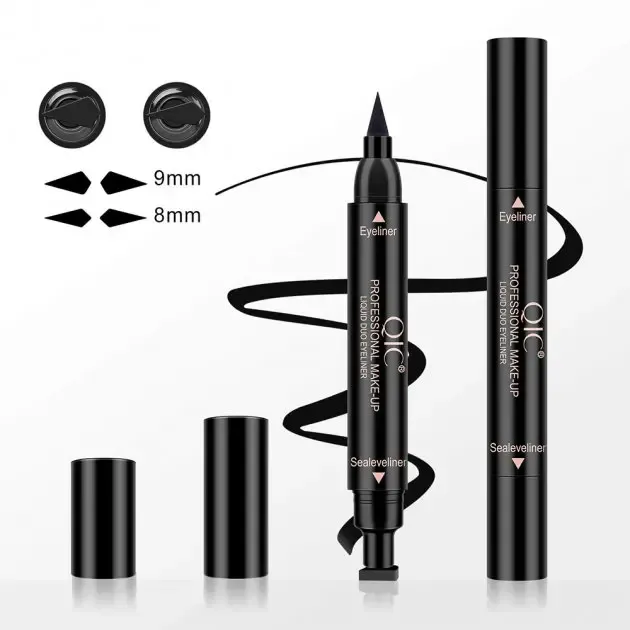 Двостороннє підведення штамп snail girl eyeliner для ідеальної стрілки