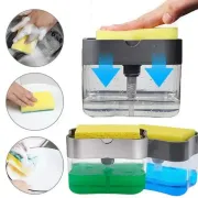Диспенсер для миючого засобу натискний Soap Pump Sponge Caddy