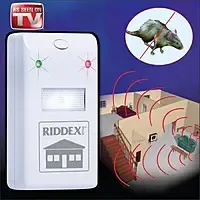 Екологічно безпечний ультразвуковий відлякувач комах та гризунів RIDDEX Pest Repelling