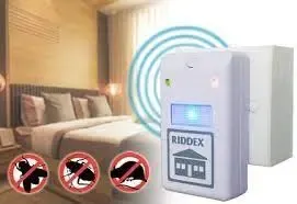 Екологічно безпечний ультразвуковий відлякувач комах та гризунів RIDDEX Pest Repelling