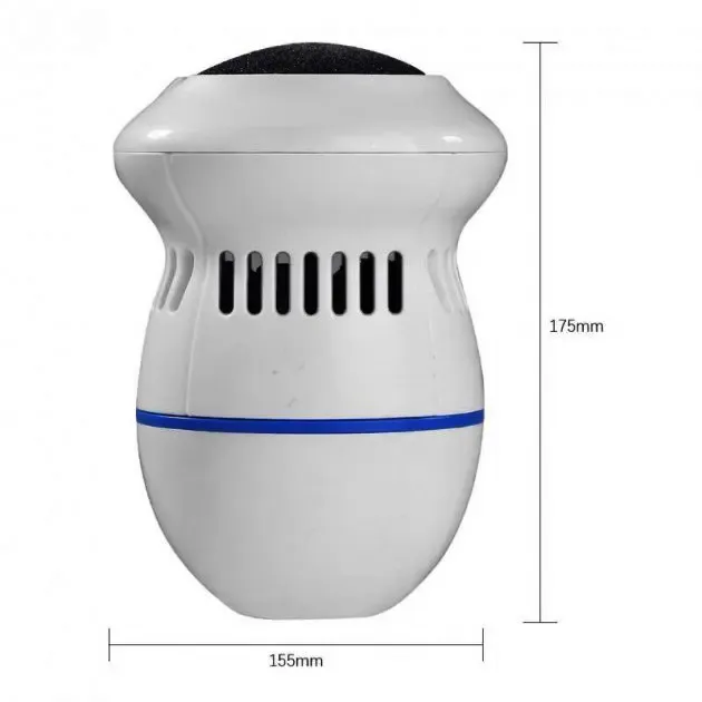 Електрична пилка пемза для ніг Pedi Vac Pro для педикюру