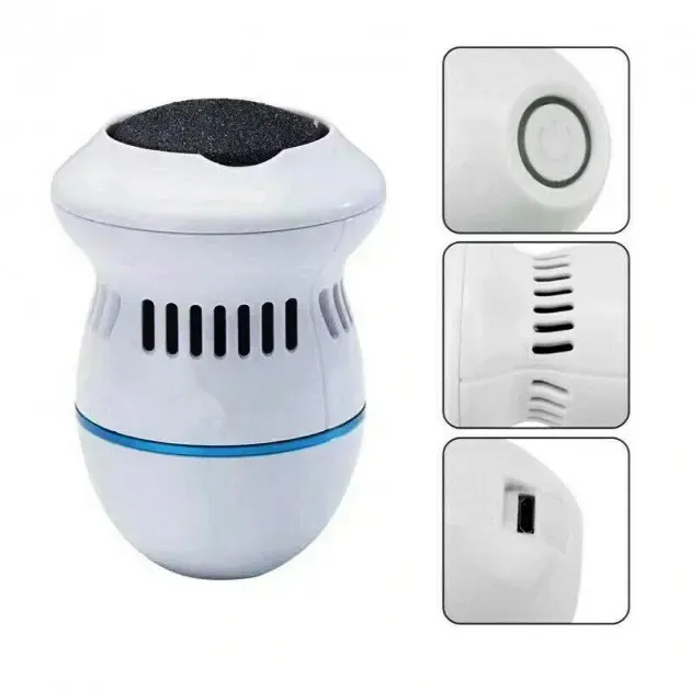 Електрична пилка пемза для ніг Pedi Vac Pro для педикюру