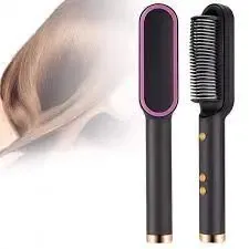 Електрична гребінець-випрямляч Hair Straightener HQT-909 щітка для укладання волосся