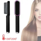 Електрична гребінець-випрямляч Hair Straightener HQT-909 щітка для укладання волосся