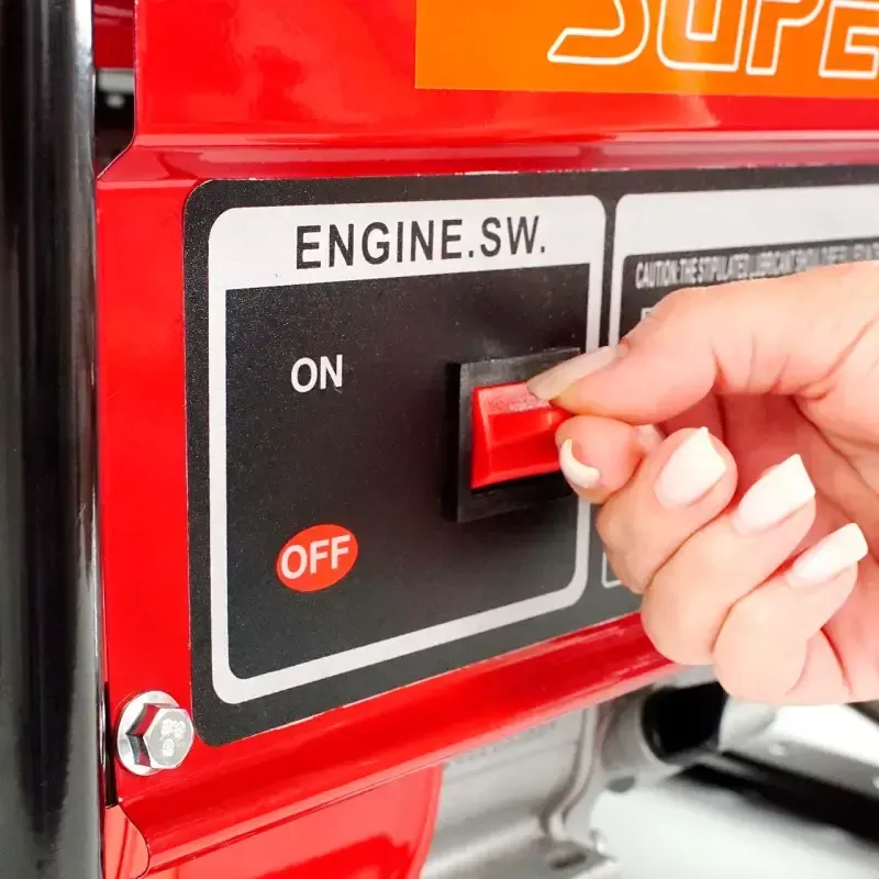 Генератор 3 кВт, WUTHBAD WB4700V8, електрогенератор, Бензогенератор однофазний