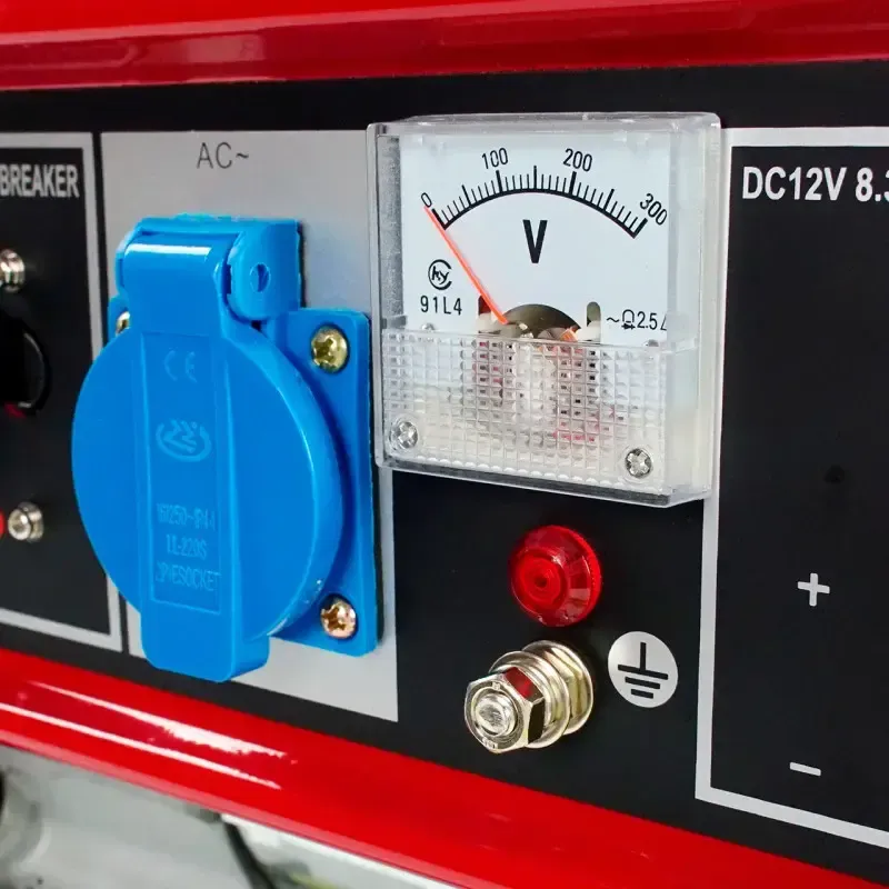 Генератор 3 кВт, WUTHBAD WB4700V8, електрогенератор, Бензогенератор однофазний