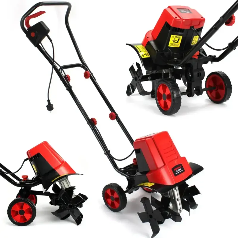 Електрокультиватор з колесами Honda JT-2000 (2.0 кВт) Культиватор електричний Хонда