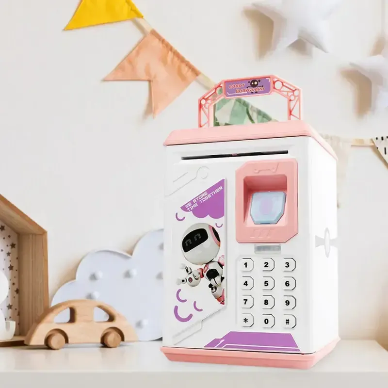 Електронна Скарбничка сейф з відбитком пальця та кодовим замком «BODYGUARD» + купюроприймач